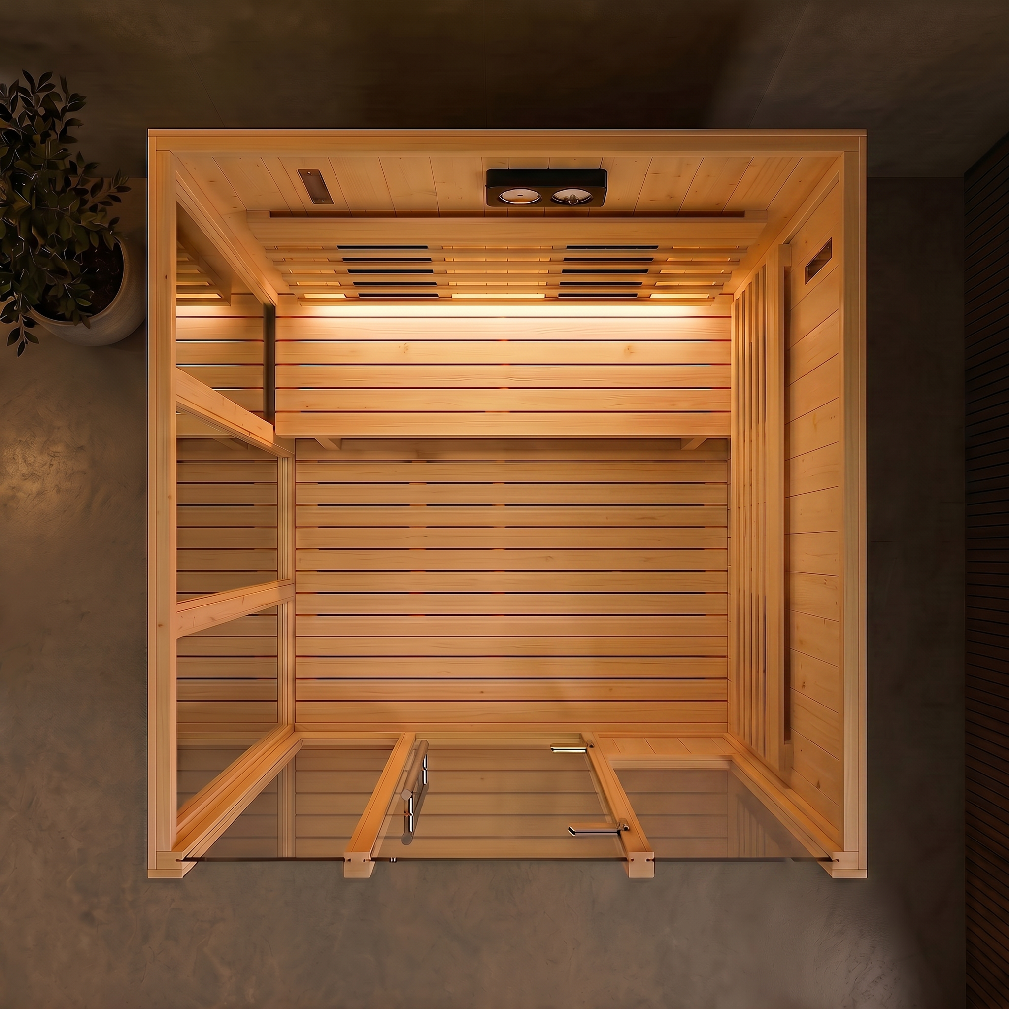 Two Person Infrared Sauna