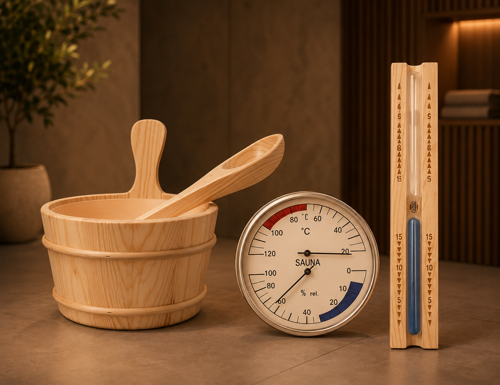 Sauna essentials value bundle