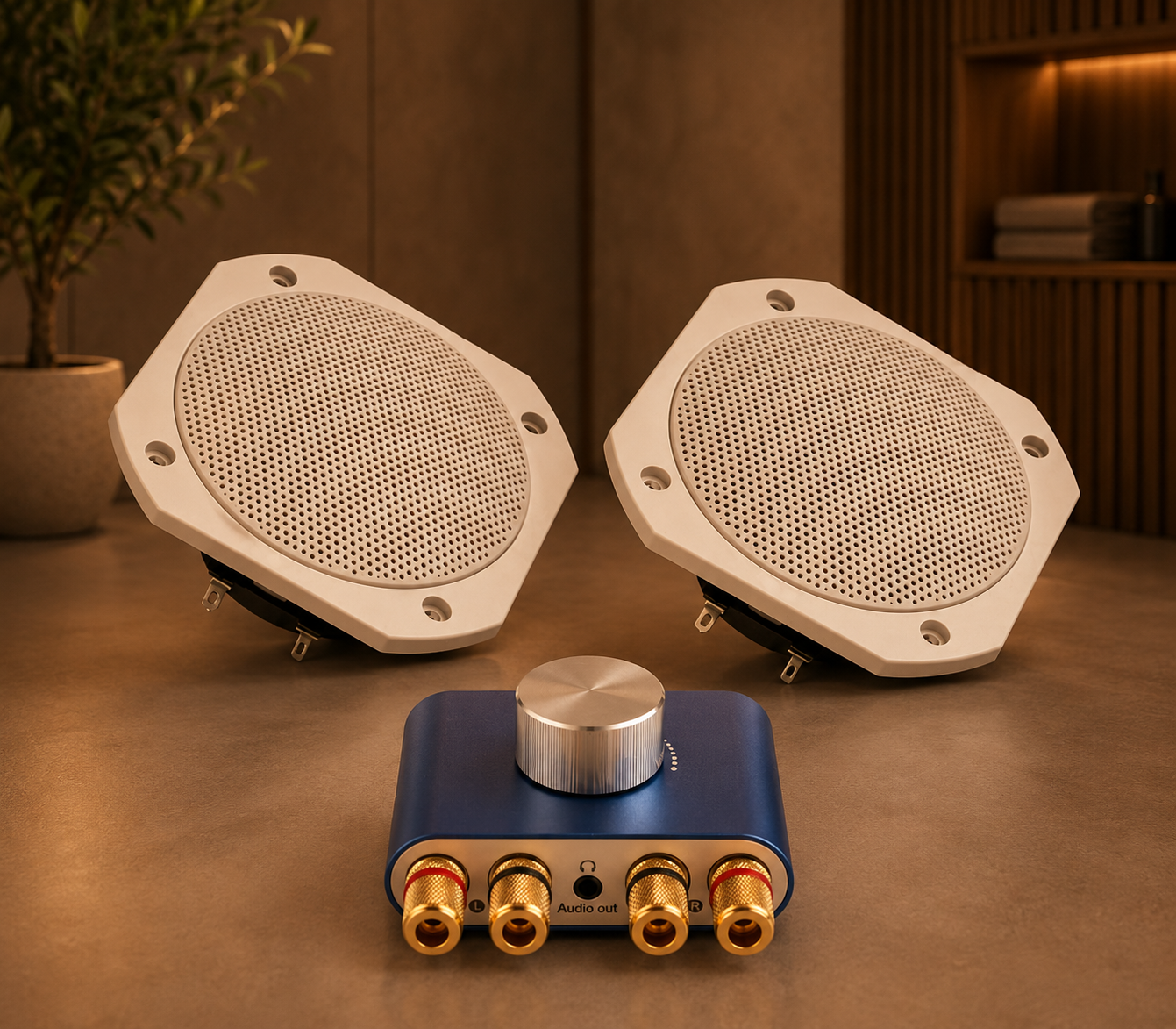 Temperature resistant bluetooth speakers