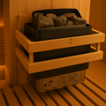 Sauna wall heater guard