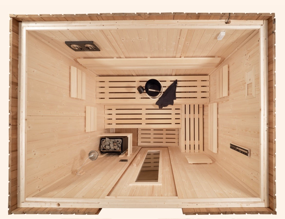 Outdoor Finnish sauna - 4 people