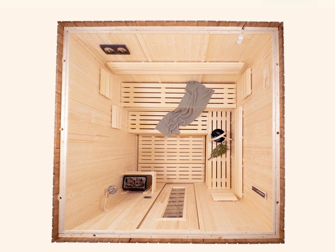Outdoor Finnish sauna - 6 people